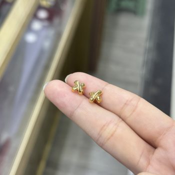 s925x shiny earrings