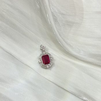 Cultured Ruby Pendant