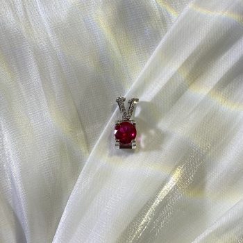 Cultured Ruby Pendant