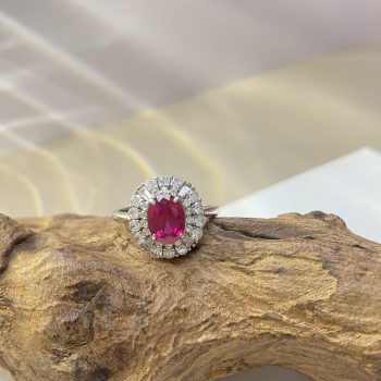 Cultured Ruby Ring
