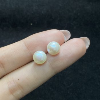 pearl earrings