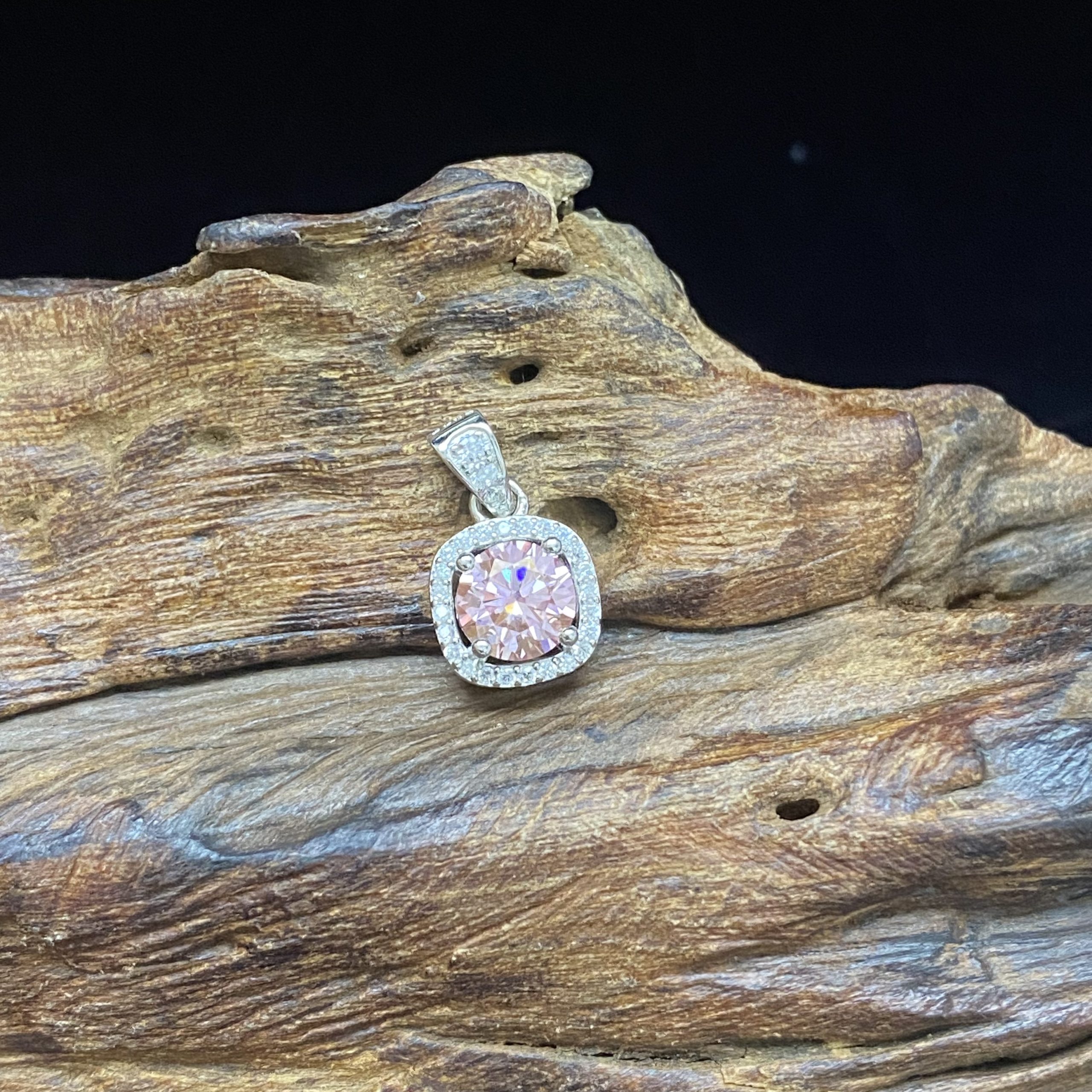 moissanite pendant