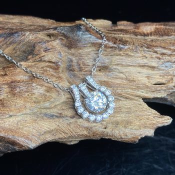 moissanite pendant
