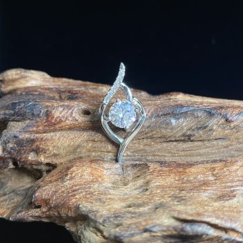 moissanite pendant