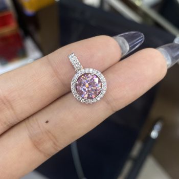 moissanite pendant