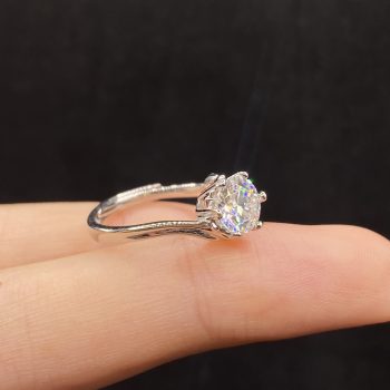 Moissanite Ring