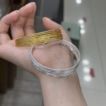 Pure silver 999 flash bracelet