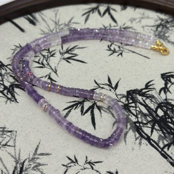 紫水晶原矿项链